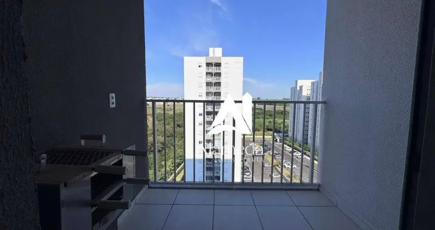 Apartamento com 2 dormitórios à venda, 55 m² por r$ 290.000,00 - jardim das colinas - hortolândia/sp