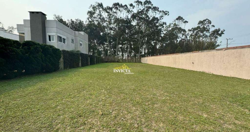 Excelente terrreno em condominío com barranca de rio.