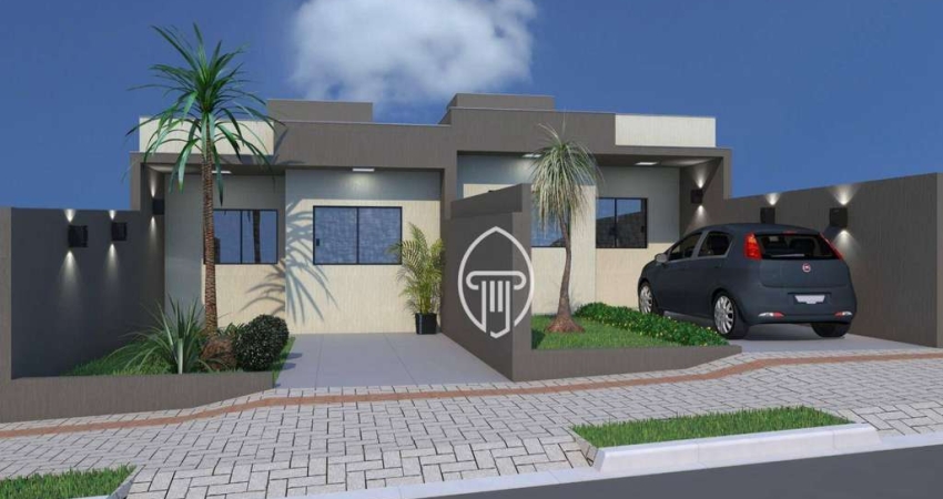 Casa com 2 dormitórios à venda, 60 m² por R$ 245.000 - Parque Residencial Elizabeth - Londrina/PR