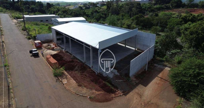 Barracão para alugar, 1000 m² por R$ 12.000/mês - Parque Industrial Castelo Branco - Ibiporã/PR