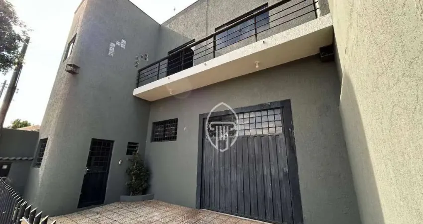 Barracão para alugar, 220 m² por r$ 3.200,00/mês - jardim beltrão - ibiporã/pr