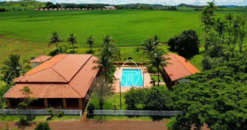 Sítio à venda, 338800 m² por r$ 8.000.000,00 - rural - urai/pr