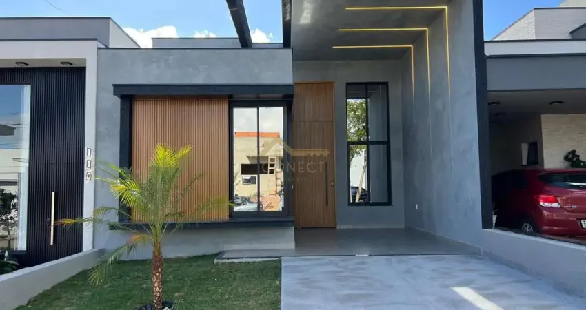 Casa em Condomínio no Jardim Santa Marta em Sorocaba, 154m²,  03 dormitórios, 01 suíte , 02 vagas de garagem.