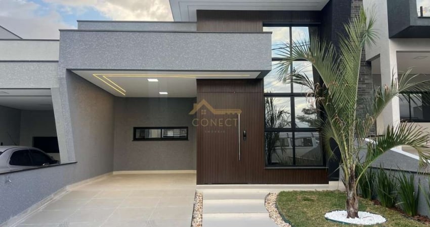 Casa em Condomínio no Jardim Santa Marta em Sorocaba, 107m²,  03 dormitórios, 01 suíte , 02 vagas de garagem.