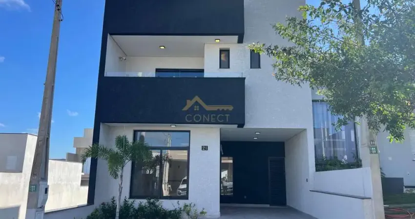 Casa em Condomínio no Jardim Eucaliptos em Sorocaba, 153m²,  03 dormitórios, 01 suíte , 02 vagas de garagem.