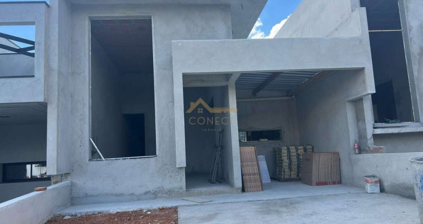Casa em Condomínio no Jardim Santa Marta em Sorocaba, 113m²,  03 dormitórios, 01 suíte , 02 vagas de garagem.