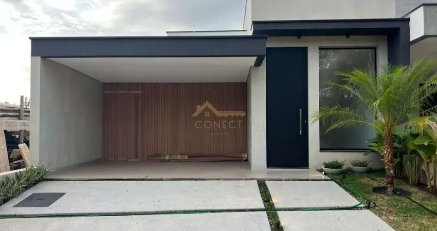Casa em Condomínio no Jardim Novo Horizonte em Sorocaba, 133,38m²,  03 dormitórios, 01 suíte , 02 vagas de garagem.