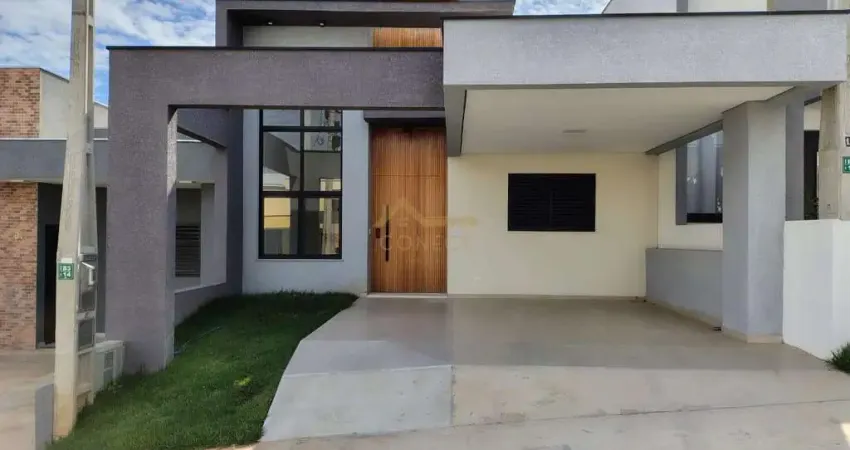 Casa em Condomínio no Jardim Eucaliptos em Sorocaba, 106m²,  03 dormitórios, 01 suíte , 02 vagas de garagem.