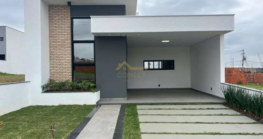 Casa em Condomínio no Jardim Novo Horizonte em Sorocaba, 140m²,  03 dormitórios, 01 suíte , 02 vagas de garagem.