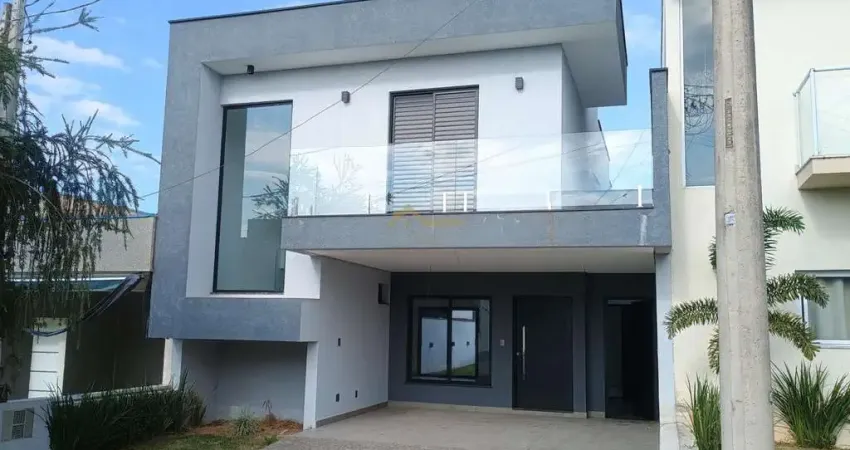 Casa em Condomínio no Jardim Novo Horizonte em Sorocaba, 176m²,  03 dormitórios, 03 suítes , 04 vagas de garagem.
