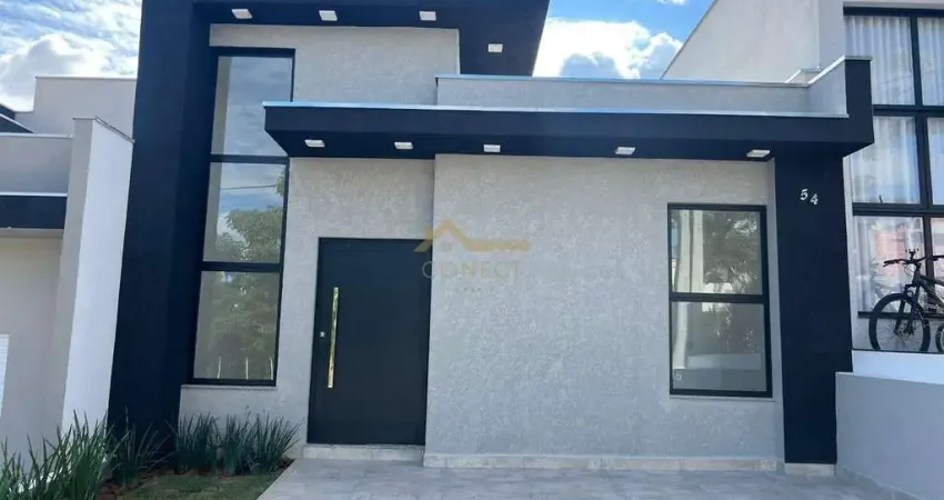 Casa em Condomínio no Jardim Santa Marta em Sorocaba, 102m²,  03 dormitórios, 01 suíte , 02 vagas de garagem.