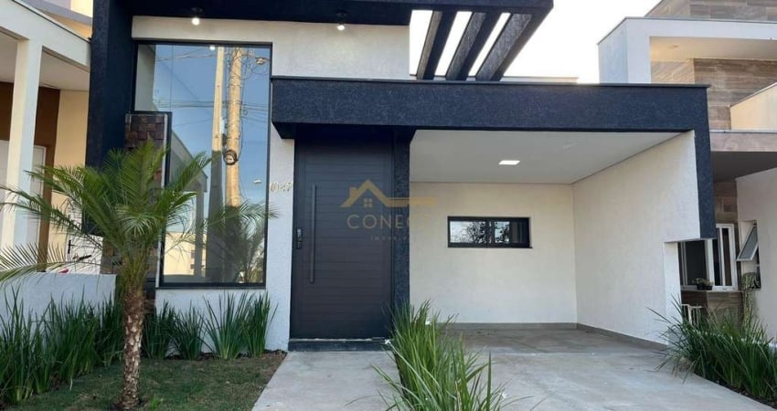 Casa em Condomínio no Jardim Novo Horizonte em Sorocaba, 103m²,  03 dormitórios, 01 suíte , 01 vaga de garagem.