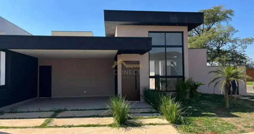 Casa em Condomínio no Jardim Novo Horizonte em Sorocaba, 163m²,  03 dormitórios, 01 suíte , 02 vagas de garagem.
