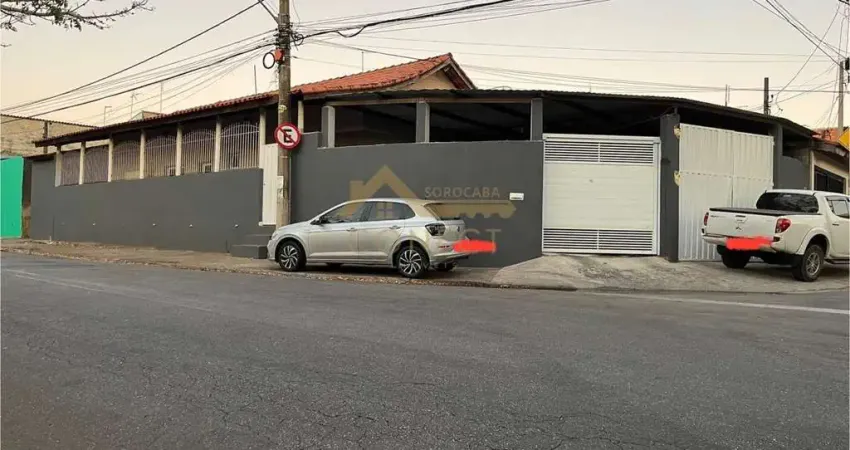Linda casa no bairro novo cajuru, em sorocaba, 177m², 03 dormitórios, 01 suíte , 05 vagas de garagem