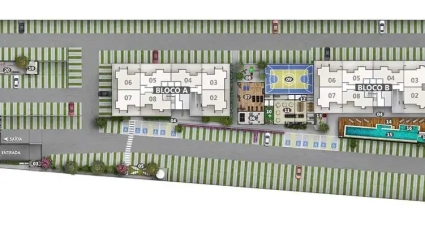 Apartamento com 2 quartos à venda na Alameda Reino Unido, 1865, Boa Vista, Sorocaba