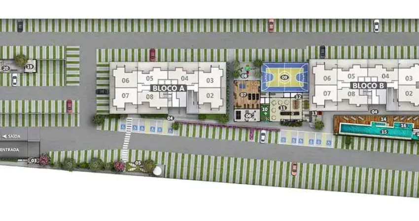 Apartamento com 2 quartos à venda na Alameda Reino Unido, 1865, Boa Vista, Sorocaba