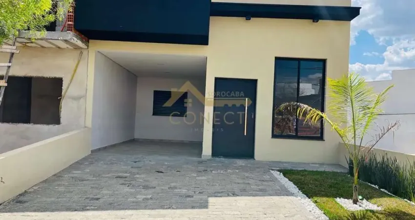 Casa em condomínio no jardim santa marta em sorocaba, 102m²,  03 dormitórios, 01 suíte , 02 vagas de garagem.