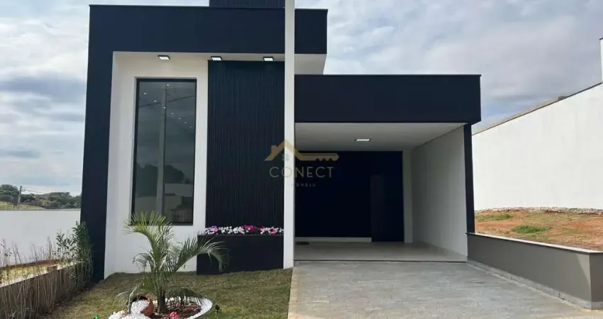 Casa em condomínio no jardim novo horizonte em sorocaba, 138,38m², 03 dormitórios, 01 suíte , 04 vagas de garagem.