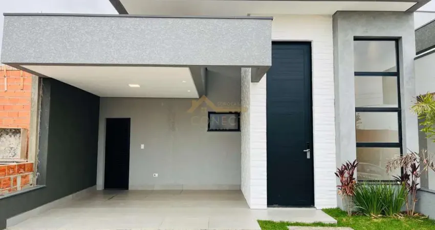 Casa em condomínio no jardim novo horizonte em sorocaba, 138m², 03 dormitórios, 01 suíte , 04 vagas de garagem.