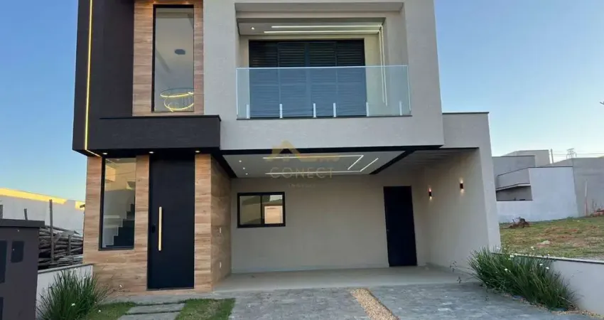 Casa à venda no condomínio villagio wanel – sorocaba/sp 181m² de área construída, 03 dormitórios, 03 suíte e 04 vagas de garagem.