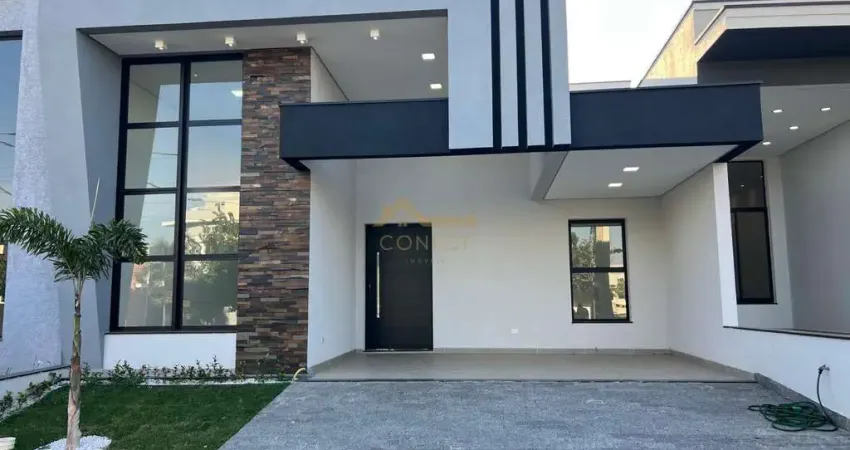 Casa em condomínio no cajuru do sul em sorocaba, 128m², 3 dormitórios, 01 suíte, 04 vagas de garagem.