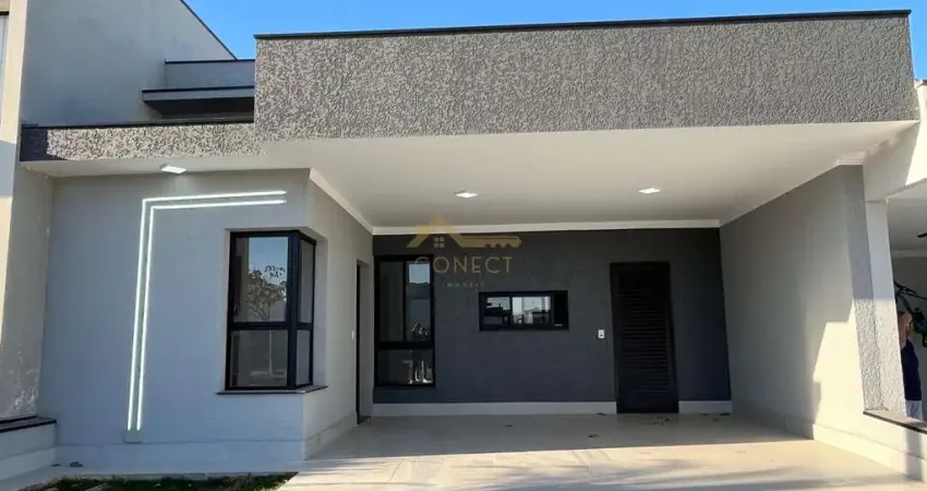 Casa à venda no condomínio villagio wanel – sorocaba/sp 140m² de área construída, 03 dormitórios, sendo 01 suíte e 04 vagas de garagem.