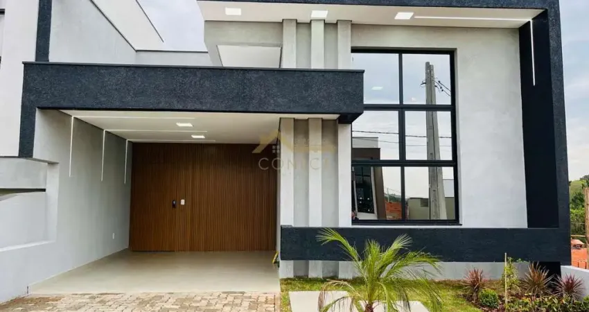 Casa em condomínio no jardim novo horizonte em sorocaba, 146m², 03 dormitórios, 03 suíte , 02 vagas de garagem.