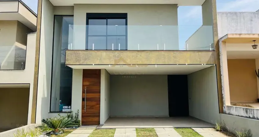 Casa em condomínio no jardim novo horizonte em sorocaba, 188m², 03 dormitórios, 03 suíte com closet, 04 vagas de garagem.