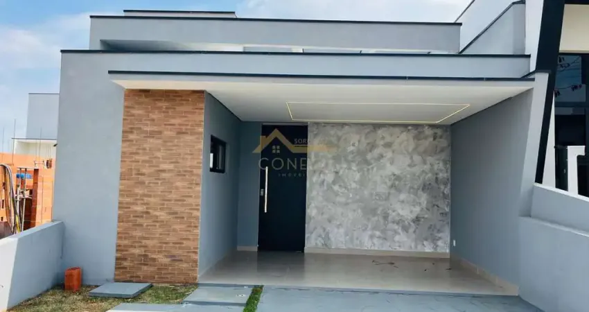 Casa em condomínio no jardim santa marta em sorocaba, 100m²,  03 dormitórios, 01 suíte , 02 vagas de garagem.