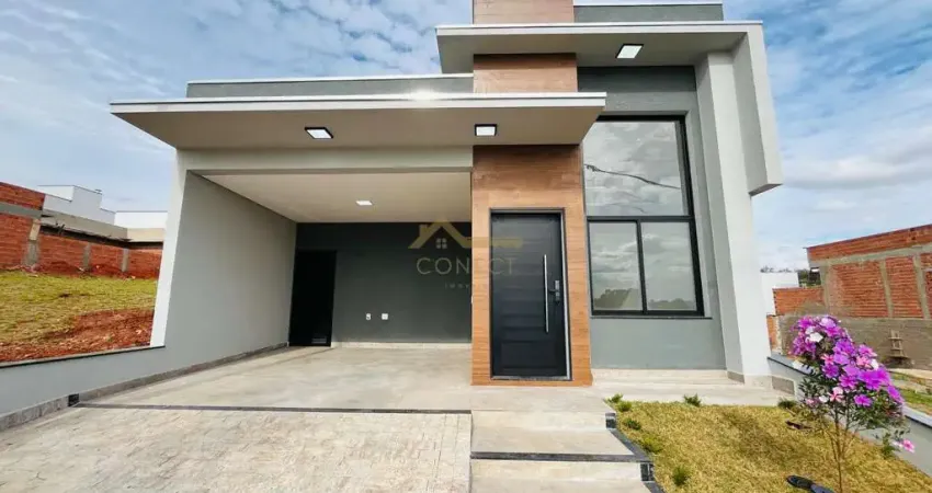 Casa em condomínio no jardim novo horizonte em sorocaba, 141m², 03 dormitórios, 03 suítes, 02 vagas de garagem