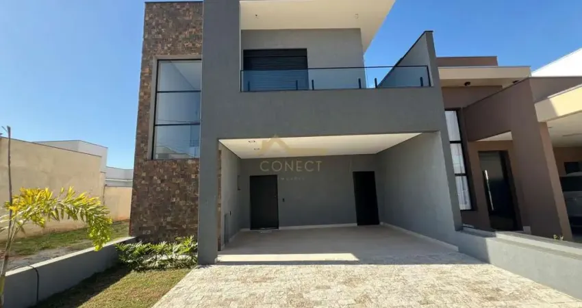 Casa à venda no condomínio villagio wanel – sorocaba/sp 188m² de área construída, 03 dormitórios, sendo 3 suítes, 01 com closet e 04 vagas de garagem.