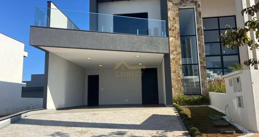 Casa à venda no condomínio villagio wanel – sorocaba/sp 174m² de área construída, 03 dormitórios, sendo 3 suítes, 01 com closet e 04 vagas de garagem.