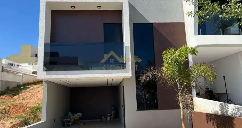 Casa em condomínio no jardim eucaliptos em sorocaba, 155m²,  03 dormitórios, 01 suíte , 02 vagas de garagem.