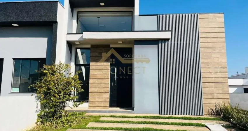 Casa em condomínio no jardim santa marta em sorocaba, 90,75m²,  03 dormitórios, 01 suíte , 02 vagas de garagem.