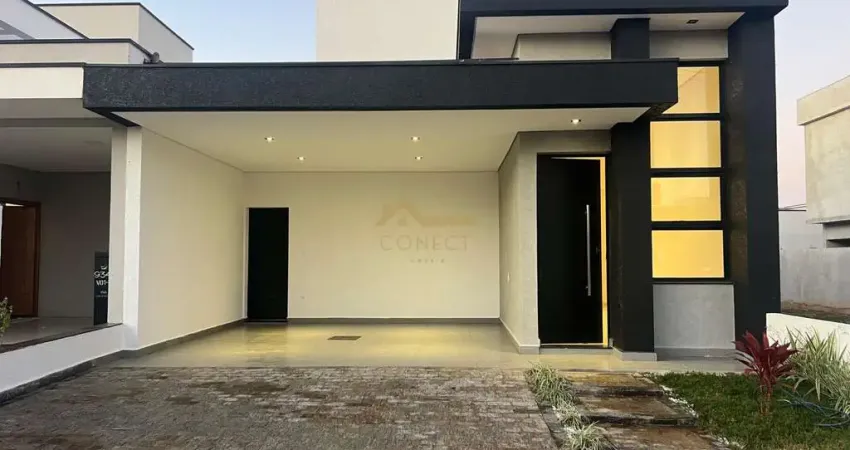 Casa à venda no condomínio villagio wanel – sorocaba/sp 143m² de área construída, 03 dormitórios, sendo 3 suítes, 01 com closet e 04 vagas de garagem.