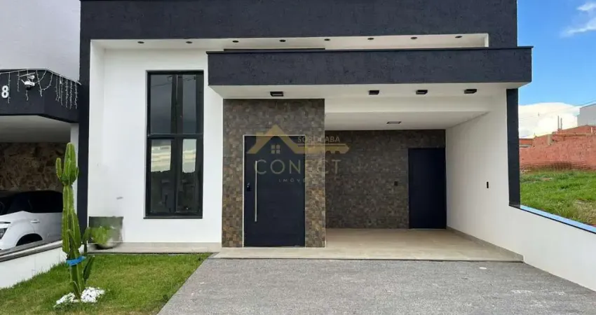 Casa em condomínio no jardim novo horizonte em sorocaba, 138,90m², 03 dormitórios, 01 suítes , 03 vagas de garagem.