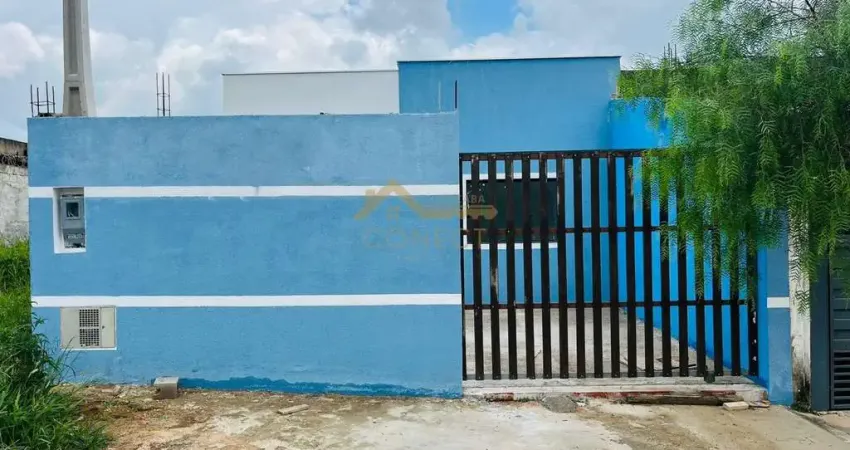 Linda Casa a Venda Bairro Jd. Santa Marta - Sorocaba/SP 02 Dormitórios, Suíte, Garagem, Quintal