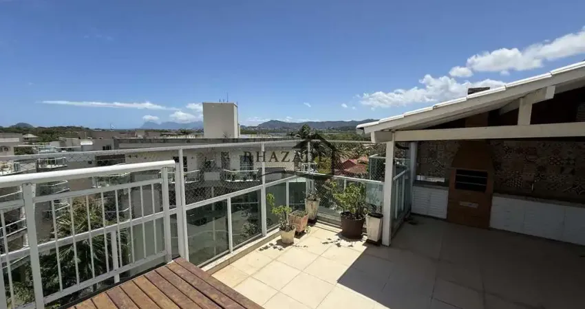 Excelente cobertura duplex 3 quartos na entrada de itacoatiara/niterói.