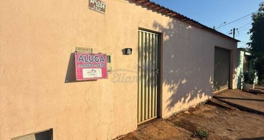 Casa para alugar em Jataí, Conjunto Residencial Cidade Jardim, com 2 quartos, com 120 m²
