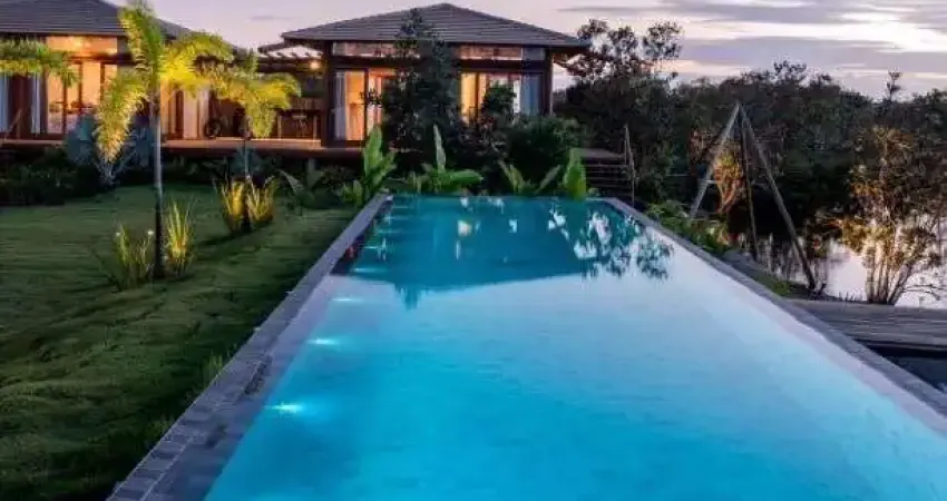 Belíssima casa cinematográfica à venda - localizada em Maraú, Bahia