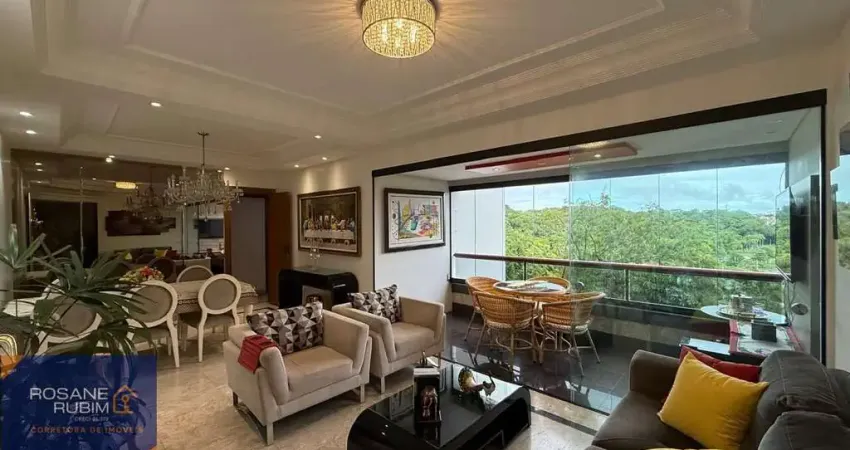 Belissimo apartamento 3/4 com 122,63m²,  no alto do itaigara