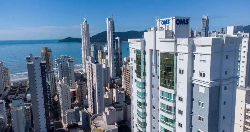 APTO MOBILIADO 4 suítes, 5 bwc, 4 vagas, no centro de BC pata VC