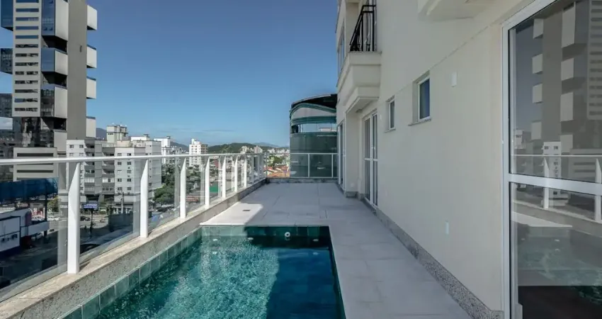 DIFERENCIADO COM PISCINA 3 suítes, 4 bwc, 2 vagas, no. centro de Bc para vc..