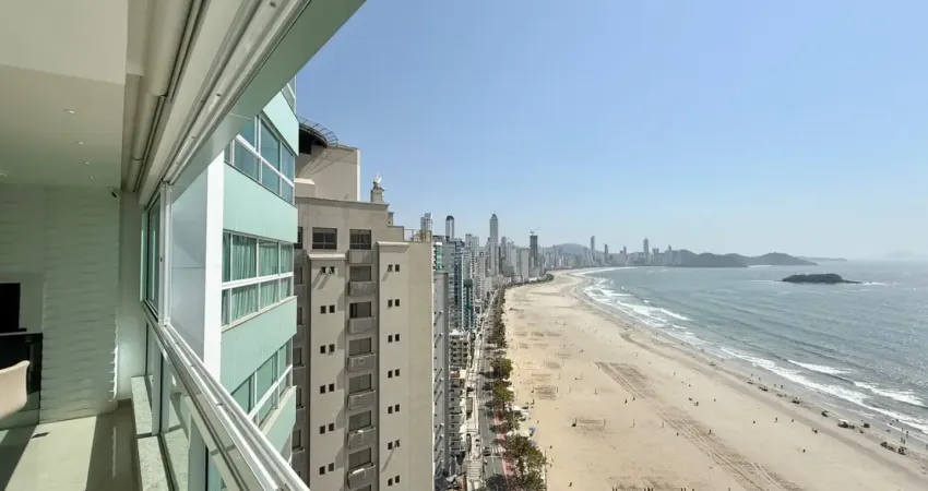 Exclusivo frente mar 4 suíte, 5 bwc, 3 vg, mobiliado decorado e equipado, pronto pra morar