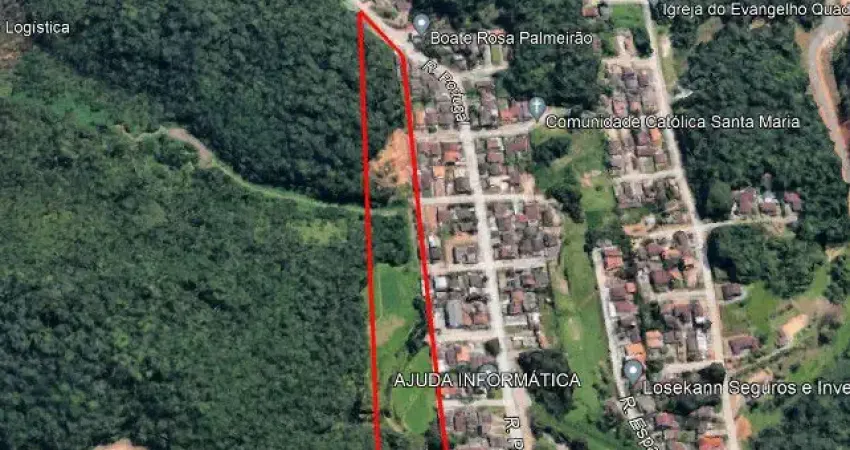 Oportunidade área com 38.556m2 em joinville para condomínio fechado ou loteamento aceita permuta