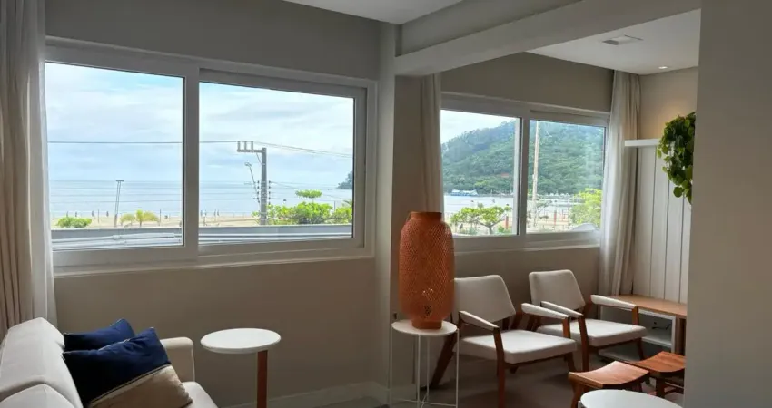 Frente mar 3 dorm, 3bwc, 2vg +1 studio, finamente mob, decorado equipado pronto pra morar