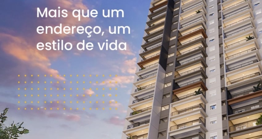 Apartamento de médio padrão com 1,2 e 3 dormitórios, vaga e lazer de clube completo