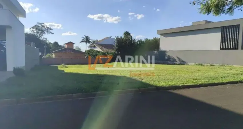 Terreno em condomínio fechado à venda na Avenida Professora Maria de Cresci Leopoldino, 555, Condomínio Residencial Montreal, São Carlos