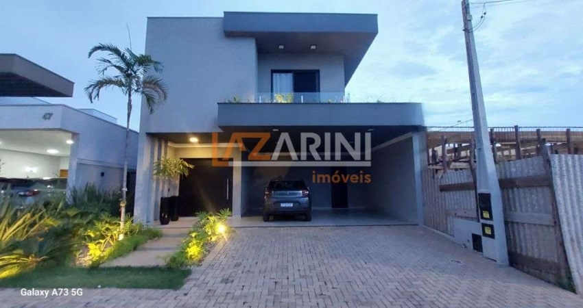 Casa em condomínio fechado com 3 quartos à venda na Avenida Brasilino Damha, 750, Condomínio Village São Carlos IV, São Carlos