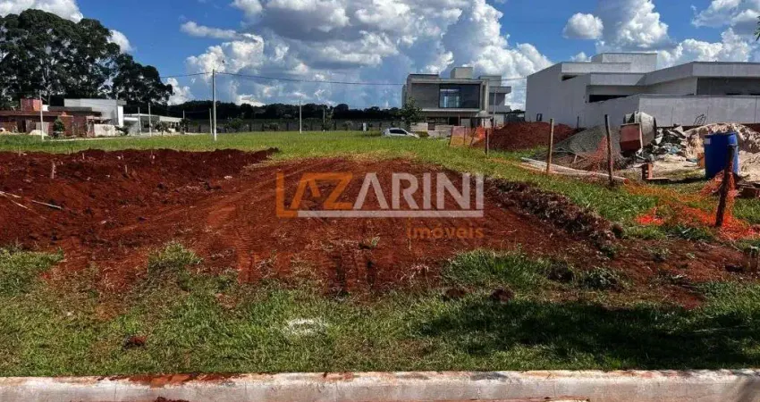 Terreno em condomínio fechado à venda na Avenida Francisco Falvo, 1300, Residencial Samambaia, São Carlos